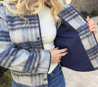 Dear John Denim - Jordyn Wool Plaid Jacket