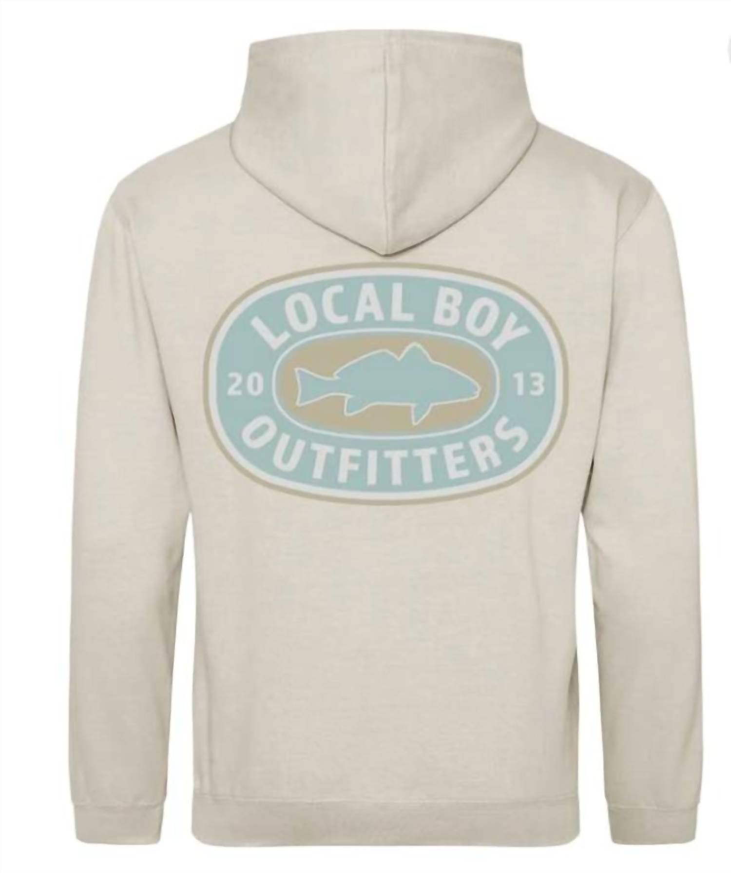 Local Boy Outfitters - Men's Brushwood Hoodie - Sandy Red