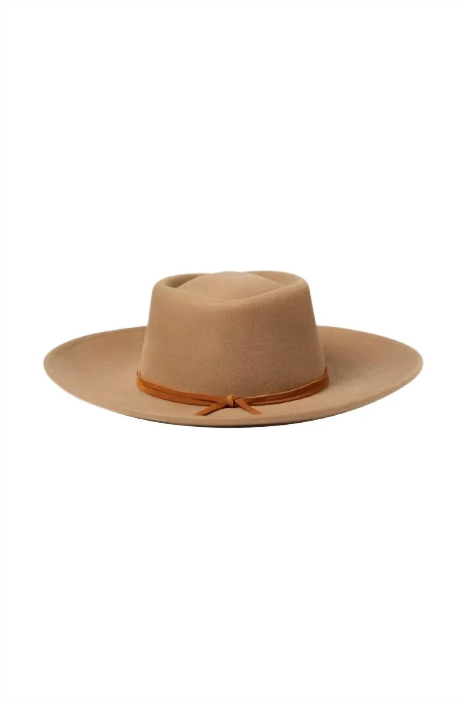 Brixton - Women's Convertabrim Wool Fedora