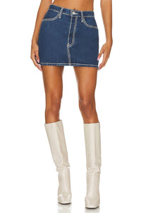 Re/Done - 90s Mini Denim Mini Skirt