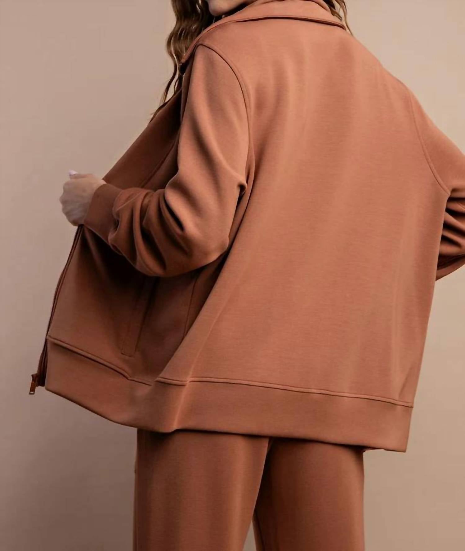 Rae Mode - Modal Poly Full Zip Jacket