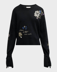 Cinq A Sept - Tasha Heritage Patch Sweater