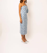 Amylynn - Bronte Denim Bandeau Dress