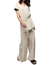 Ozai N Ku - Belted Tunic Top
