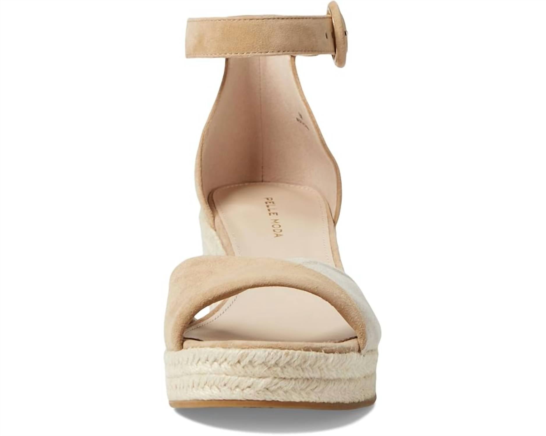 Pelle Moda - Women's Kove Wedge Sandals