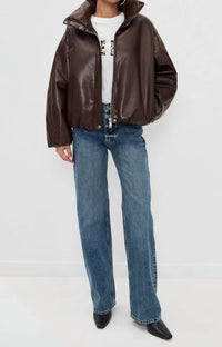 Anine Bing - Cyrus Leather Jacket