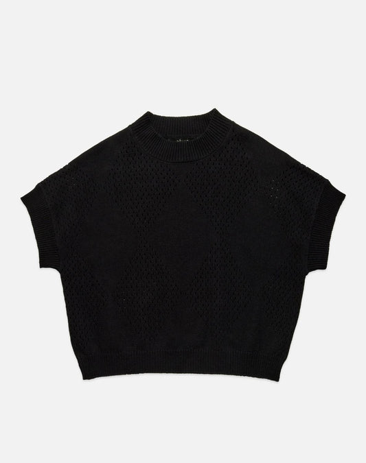 Deluc - Women's Nora Pointelle Knit Vest