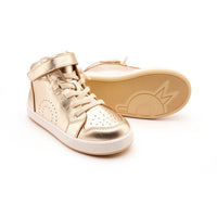 Oldsoles - Girls Skill Leather High Top Sneakers