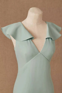 Sachin & Babi - Nonnette Flutter Sleeve Mermaid Gown