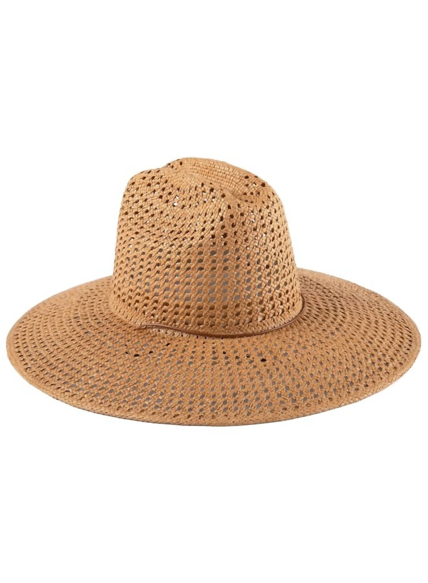 Lack of Color Vista Hat in cesca brown - women's hat