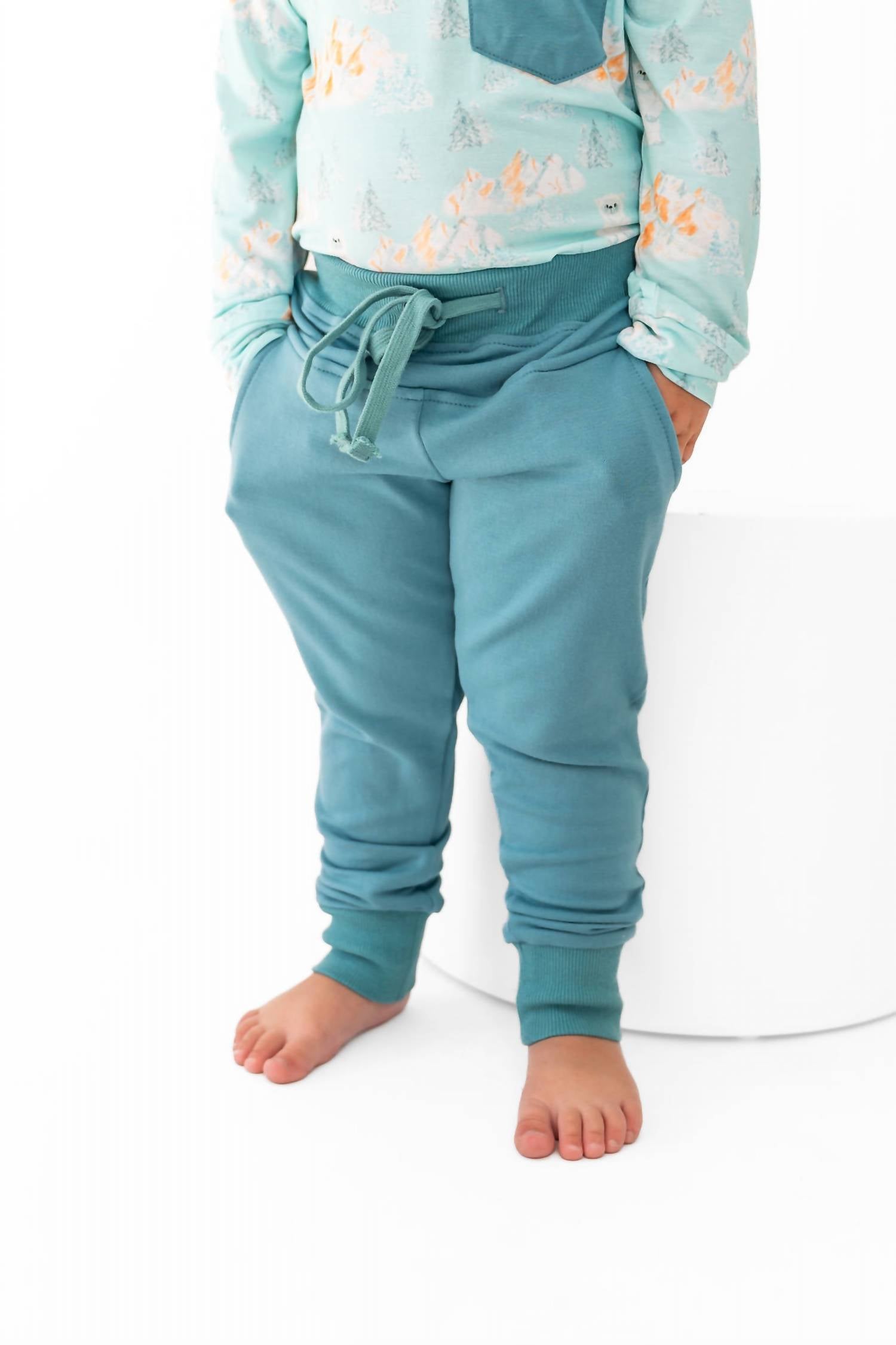Laree + Co. - Jude Bamboo Long Sleeve Pocket Tee + Joggers