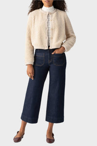 Sanctuary Button Front Cozy Cardigan in toasted almond - women's cardigan