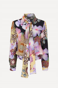 Onstage Collection - Women's Flower Long Sleeve Top