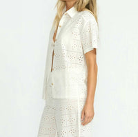 Billabong - Eyelet Crush Beach Coverup Top
