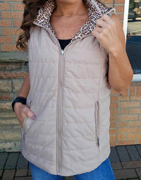 Picadilly - Reversible Vest With Hoodie