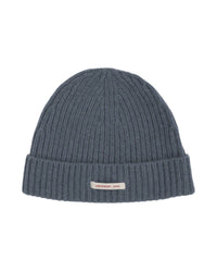 AMUNDSEN Unisex Cashmere Beanie in faded blue - women's hat