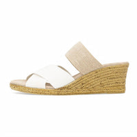 Charleston Shoe Co. - Women's Rita Wedge Linen Sandal