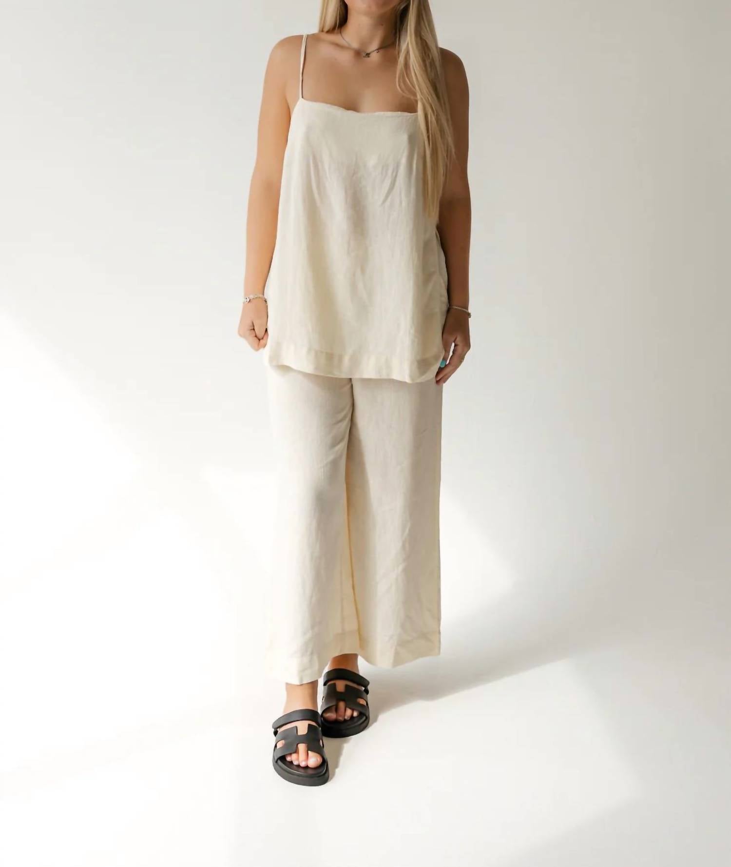 Free People - Sightseer Linen Set