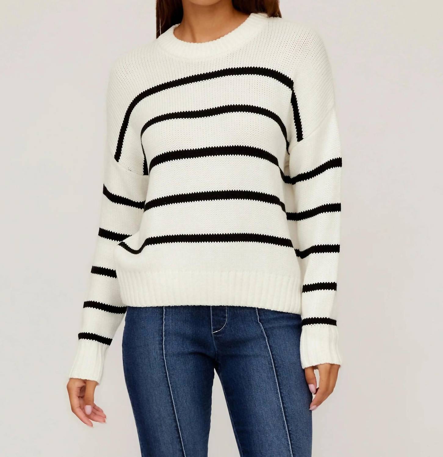 Fifteen Twenty - Luca Crewneck Sweater Stripe