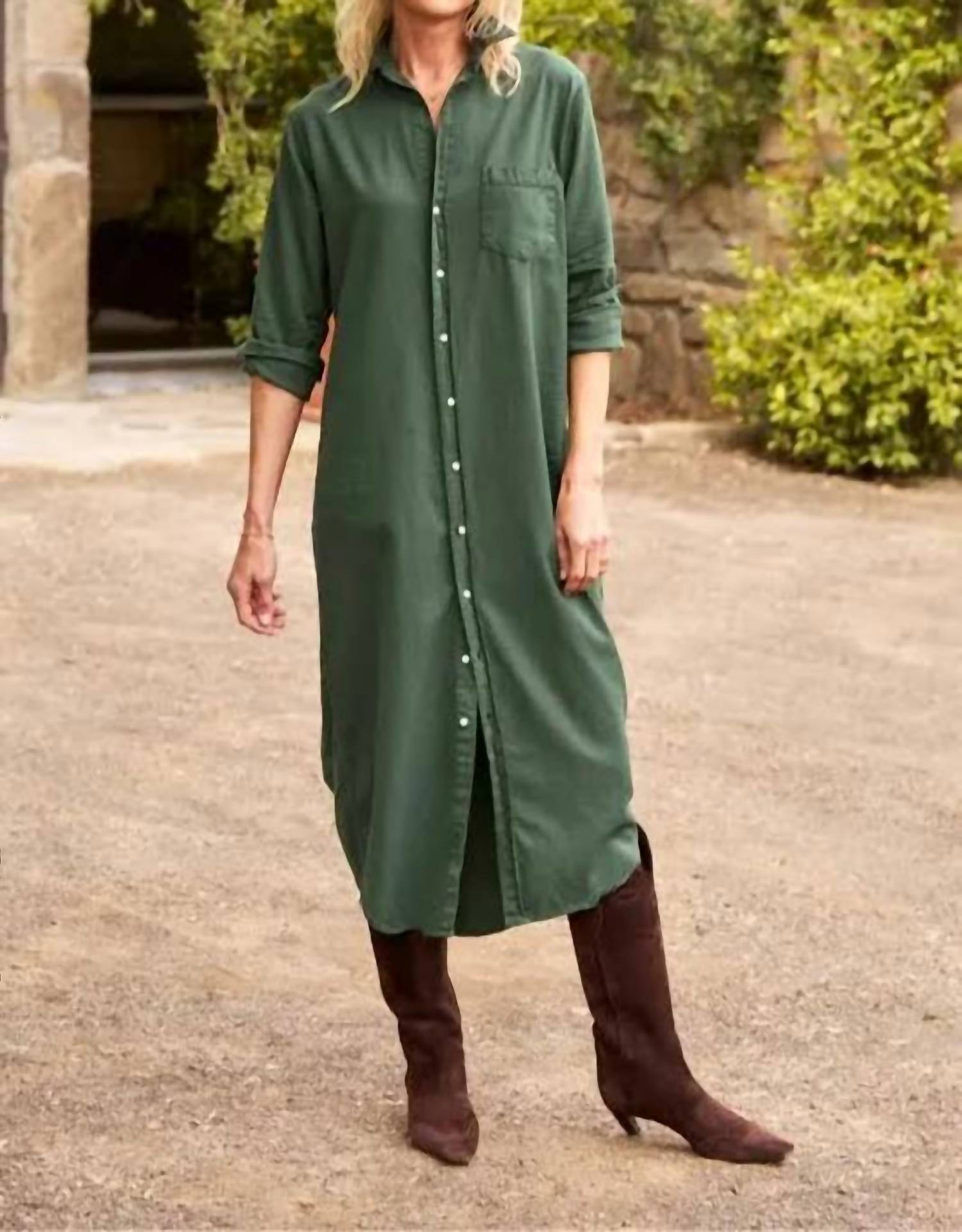 Frank & Eileen - Rory Maxi Shirtdress