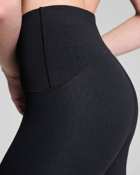 Spanx Booty Boost 7/8 Leggings in black leopard - women's pants - view 4