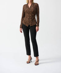 Joseph Ribkoff - Silky Knit Animal Print Top