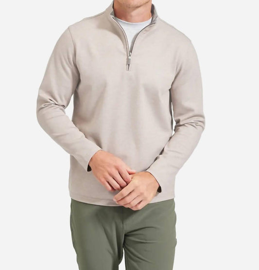 Mizzen + Main - Proflex Quarter-Zip Sweater