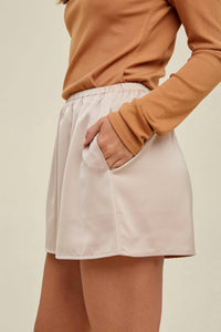 Wishlist - Cora Satin Lined Shorts