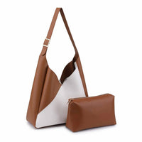 Moda Luxe - Women's Double Tone Hand Bag