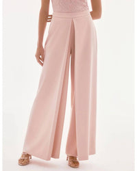 Joseph Ribkoff - Pleated Front High Rise Wide Leg Pants