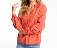 Southern Tide - Aubree Clip Dot Top