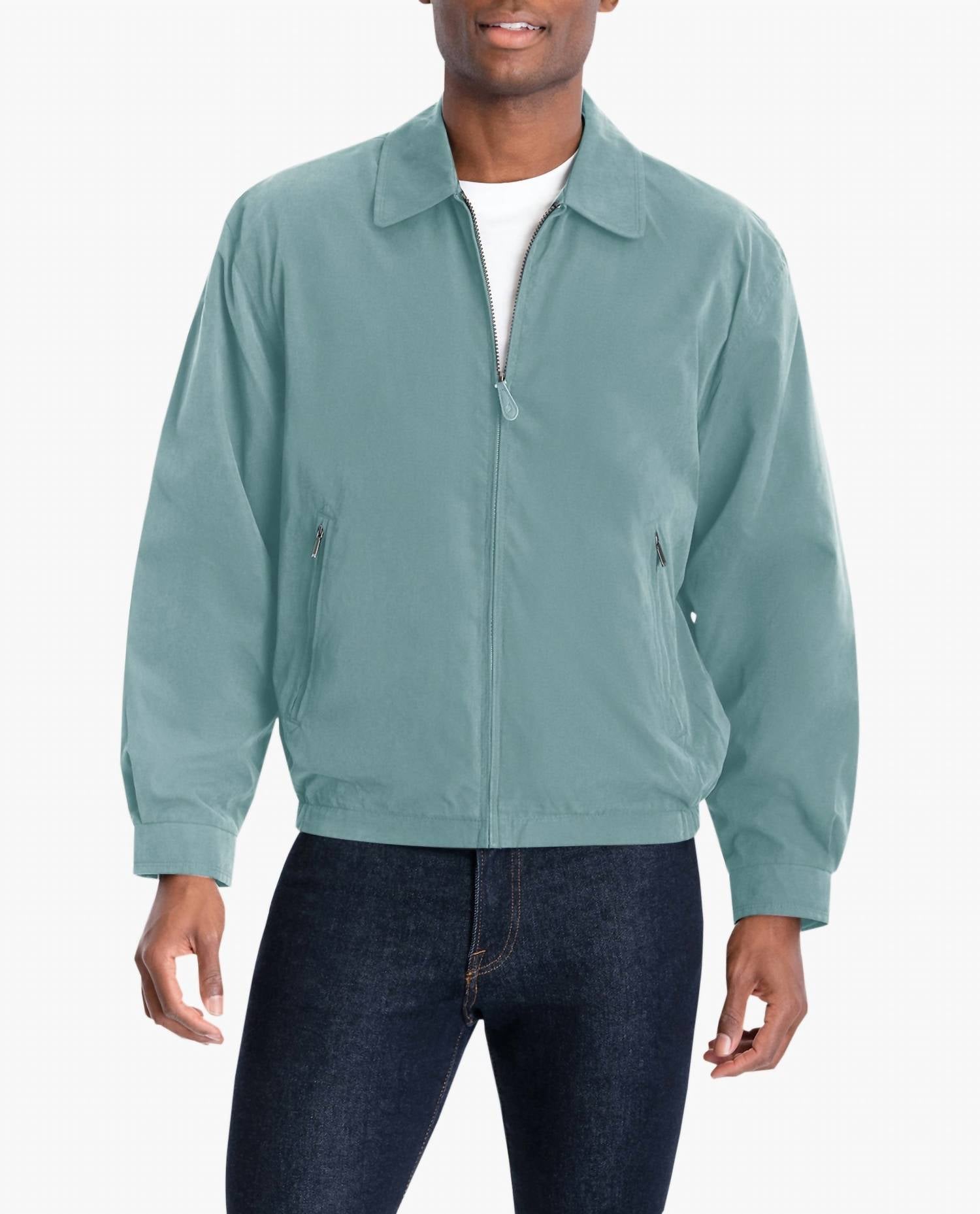 London Fog - Auburn Light Weight Zip Front Golf Jacket