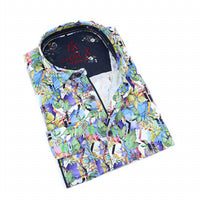 Eight X - Colorful Leaves Button Down Shirt