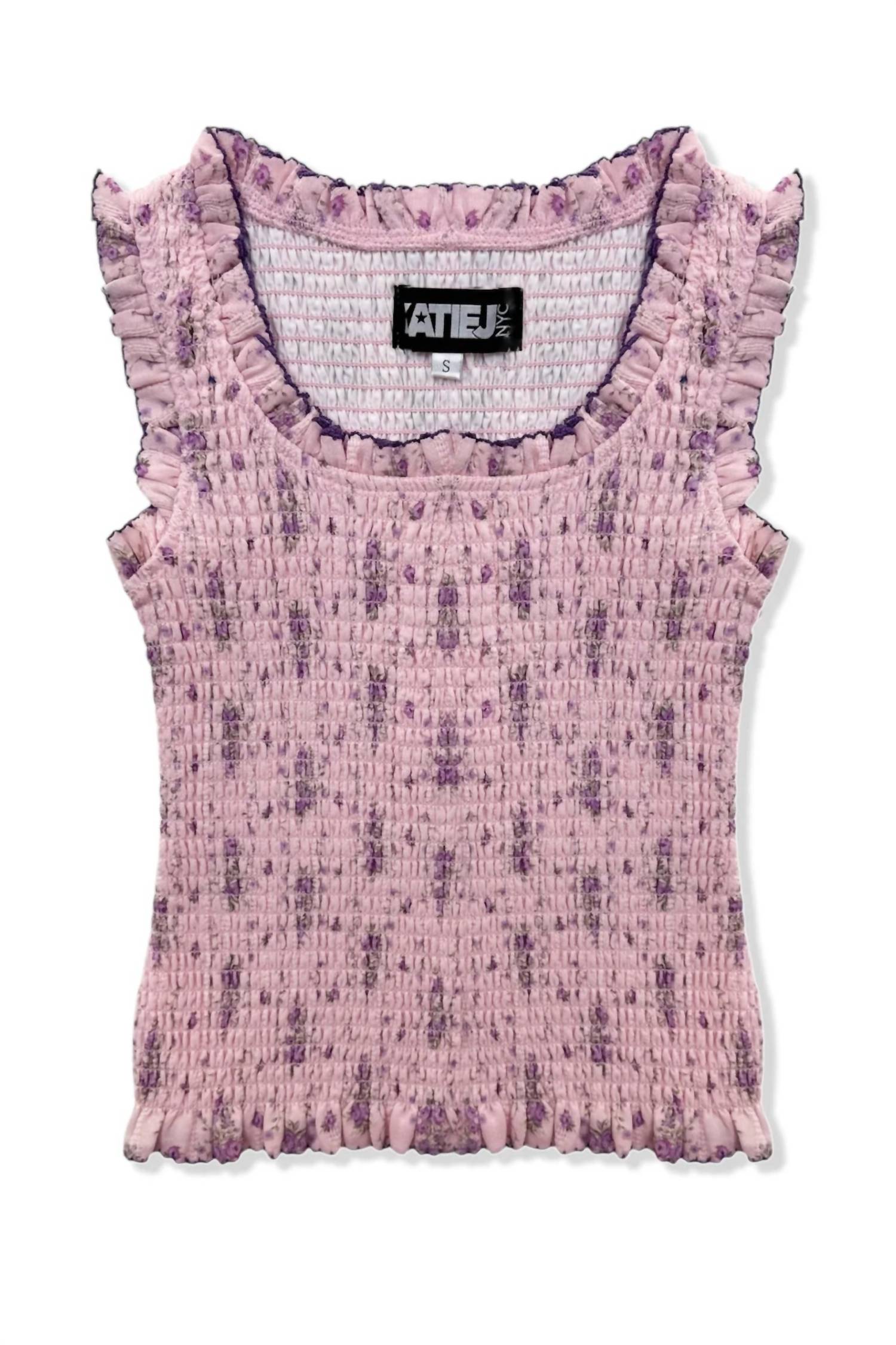 Katie J Nyc - Helena Floral Tank