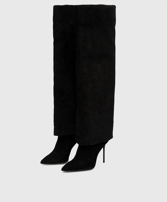 Balmain - Women's Arielle Calfskin Knee High Boots