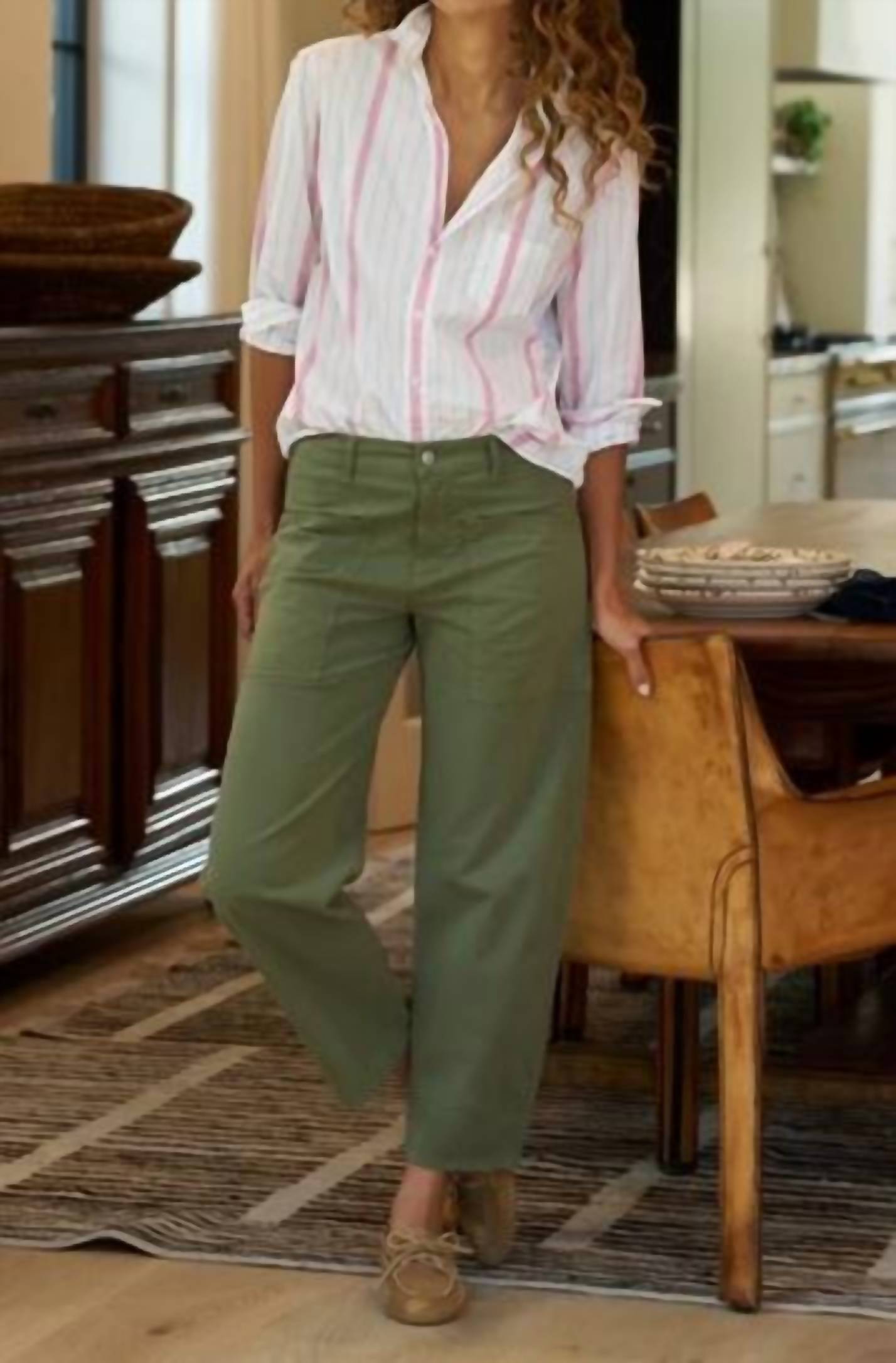 Frank & Eileen - Bray Twill Barrel Pants