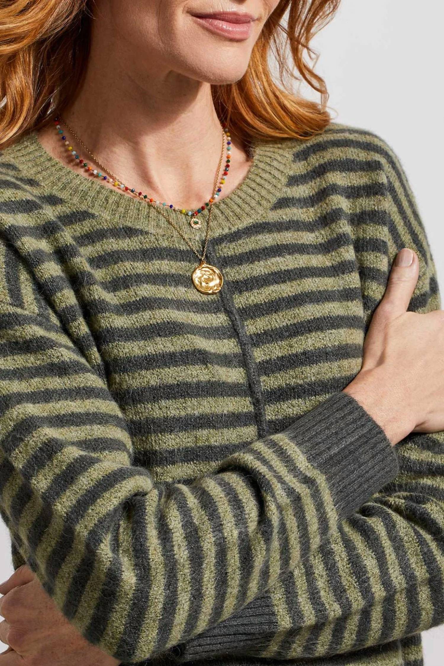 Tribal - Striped Soft Sweater