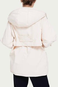 HOODED SHELL DOWN COAT