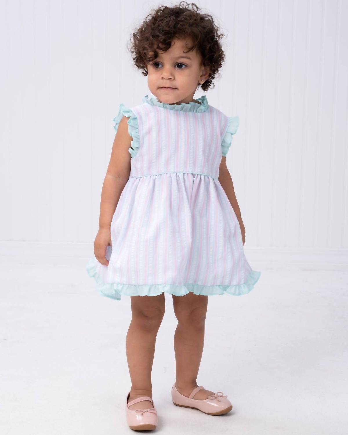 The Oaks Apparel - Reagan Stripe Bloomer Set