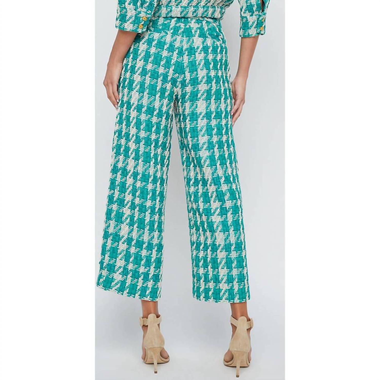 L'Agence - Lula Straight Leg Crop Trousers