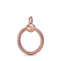 Pandora - Moments Small Rose O Pendant