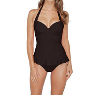 Profile By Gottex - Starlet D Cup Halter Underwire Tankini Top