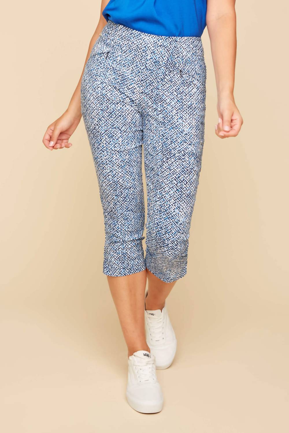 Renuar - Woven Capri Pants