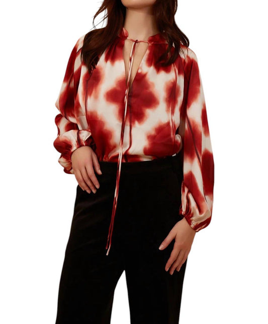 Traffic People - Bleeding Hearts Billow Blouse