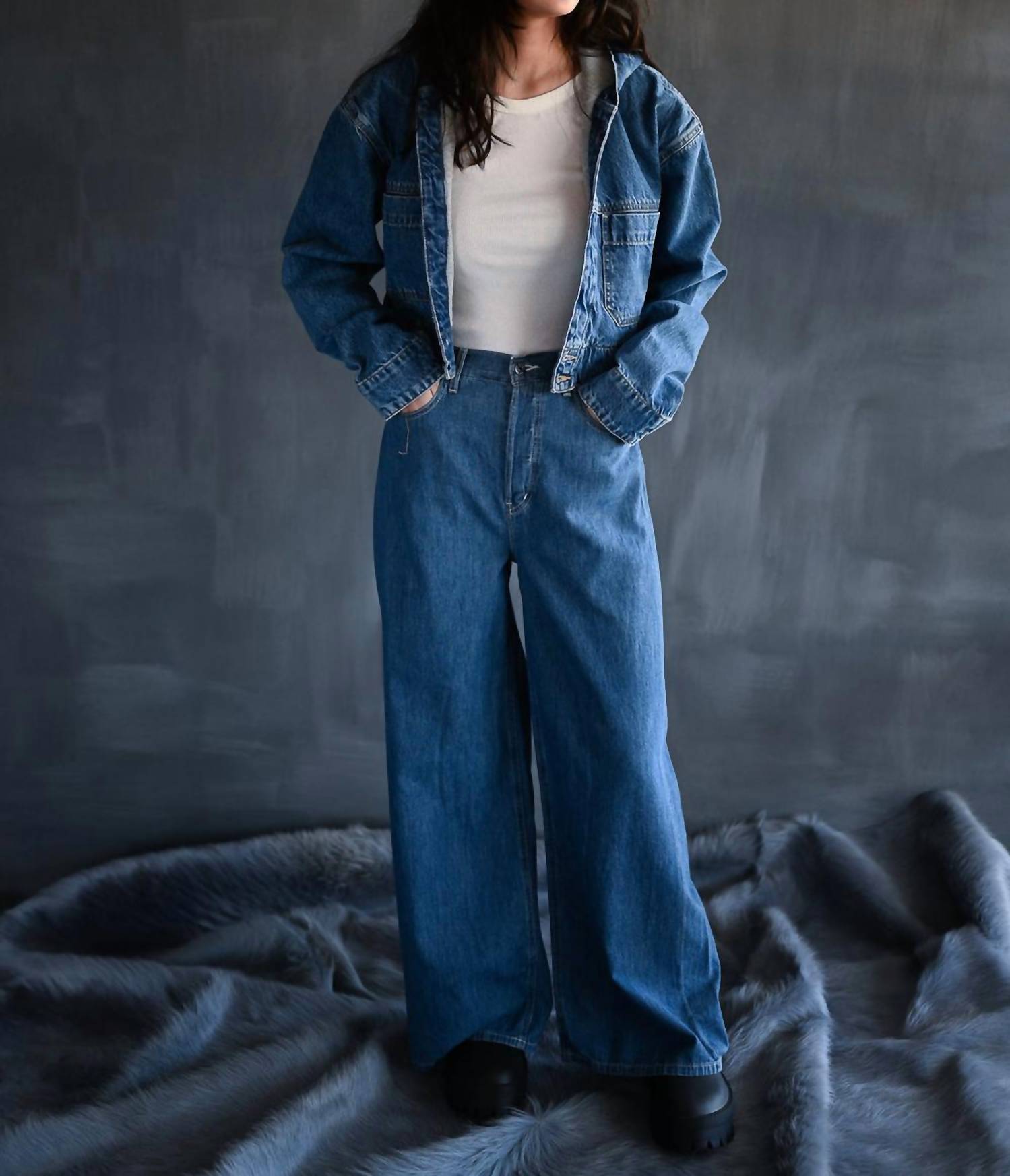 Etica - Mansfield Denim Hoodie
