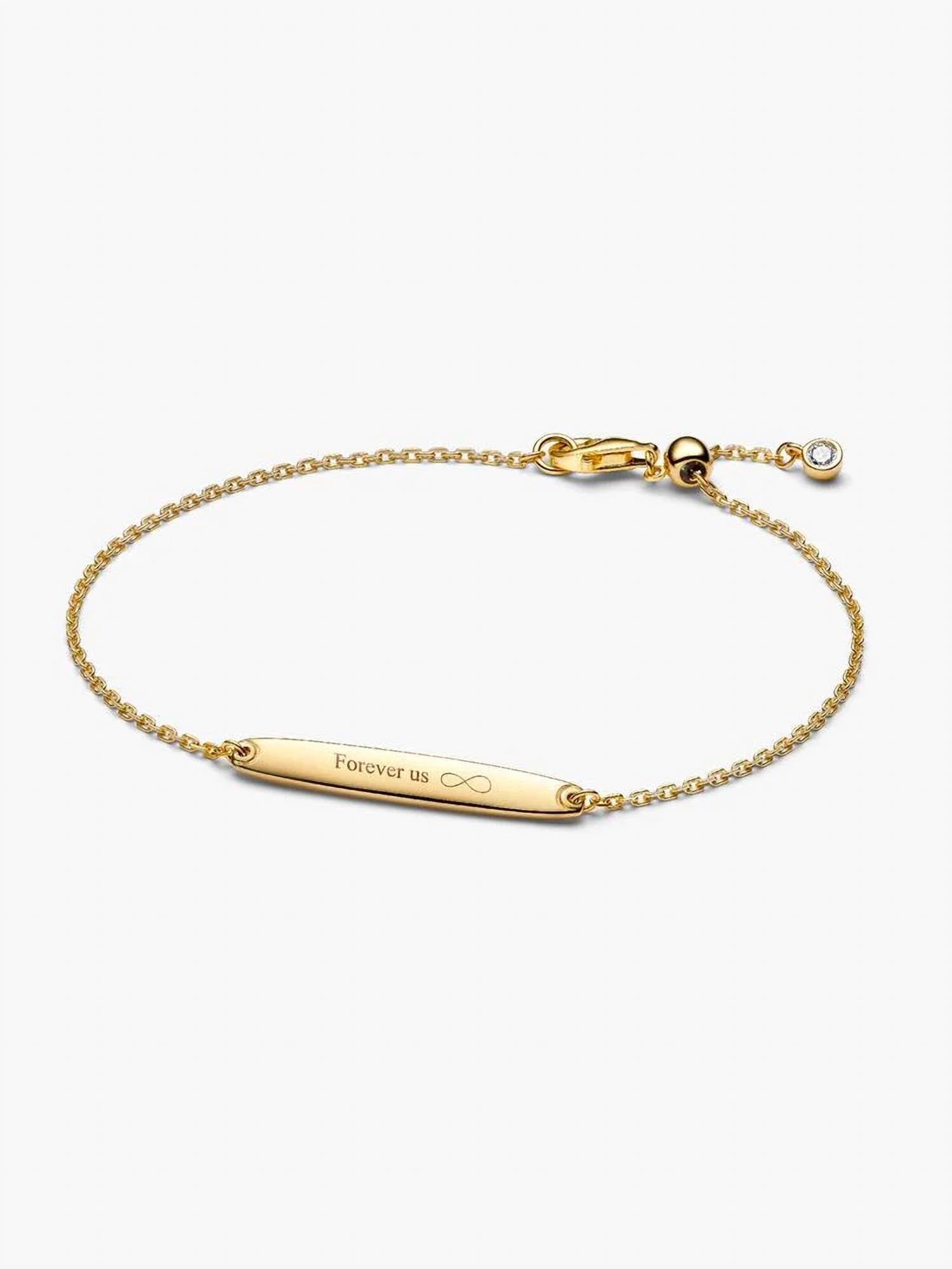 Pandora - Engravable Bar Chain Bracelet
