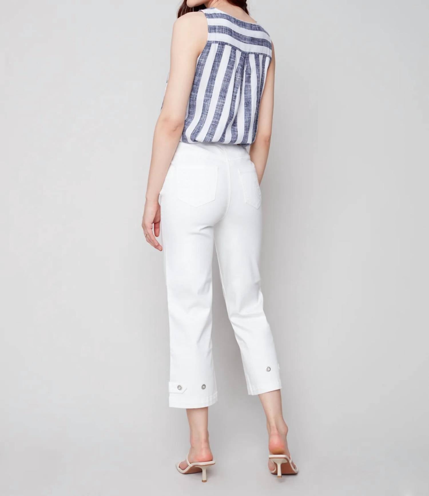 Charlie B - Crop Denim Pant