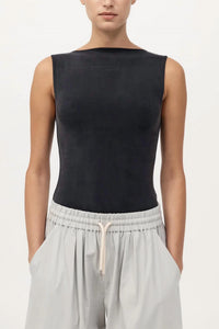 St. Agni - Cupro Jersey Top