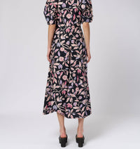 APIECE APART Bettina Maxi Dress in garden floral - women's dress - alternate view