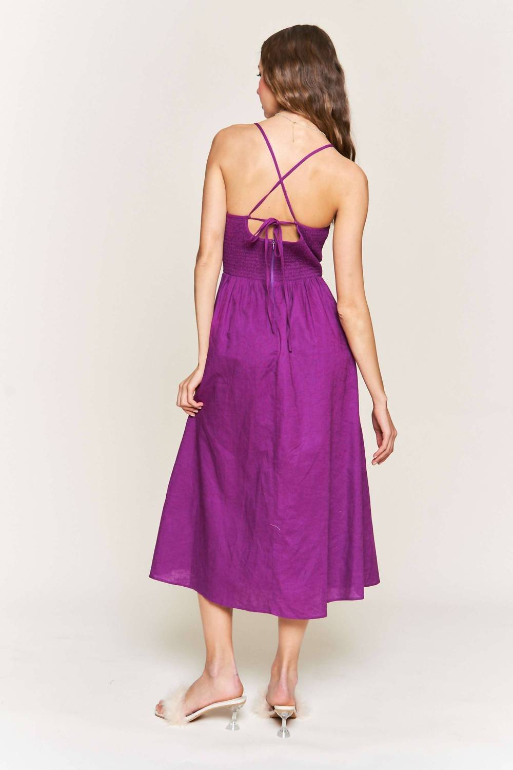 In The Beginning - Mandy Sleeveless Midi Dress